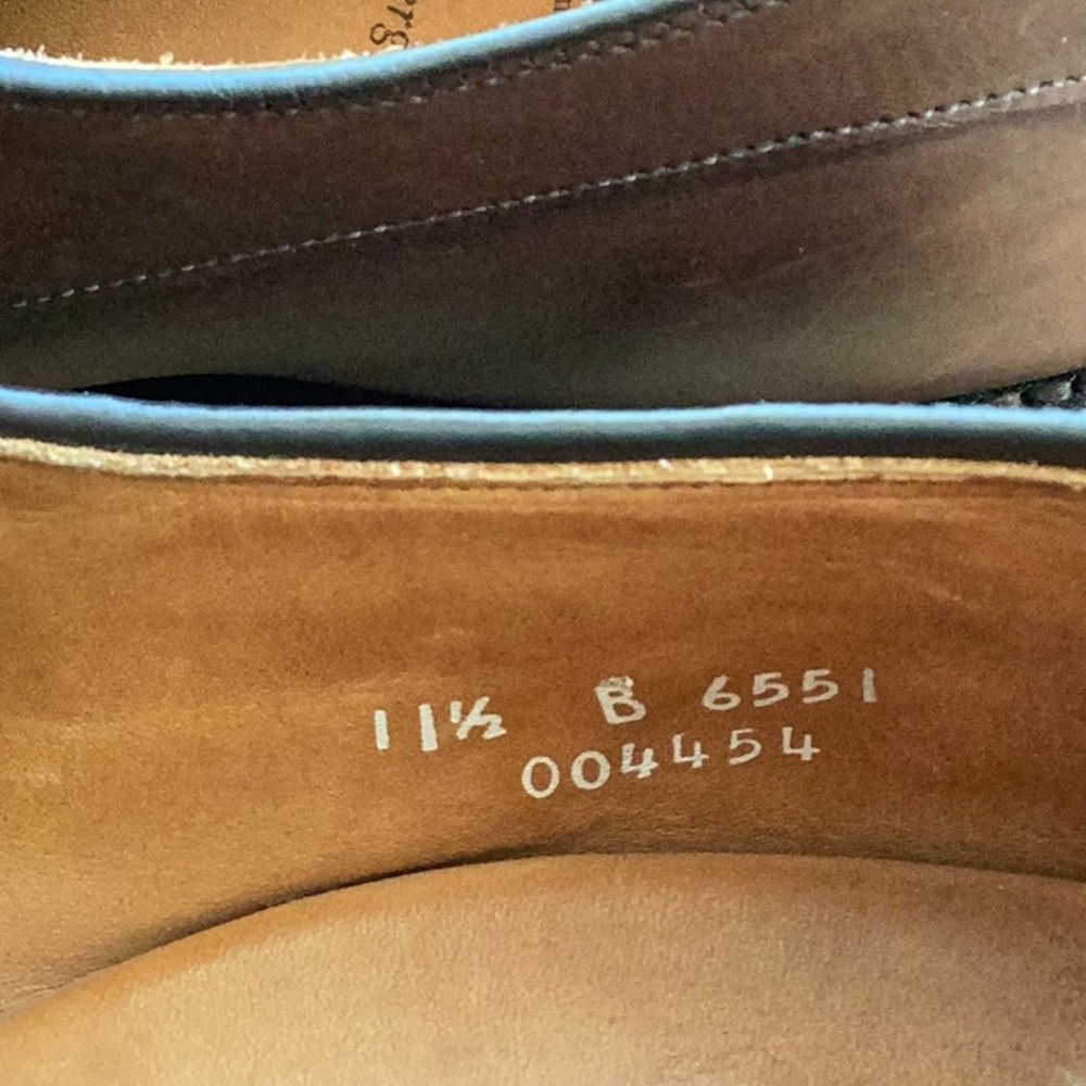 Allen Edmonds Brown Leather Oxfords - Picture 7 of 9